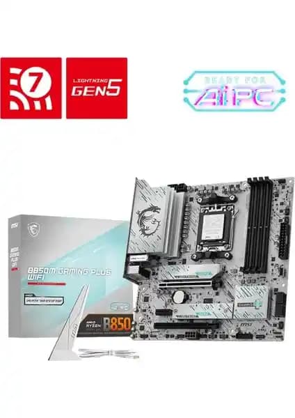 MSI B850M Gaming Plus Wi-Fi Anakartı: Yüksek Performans ve Yenilikçi Özellikler