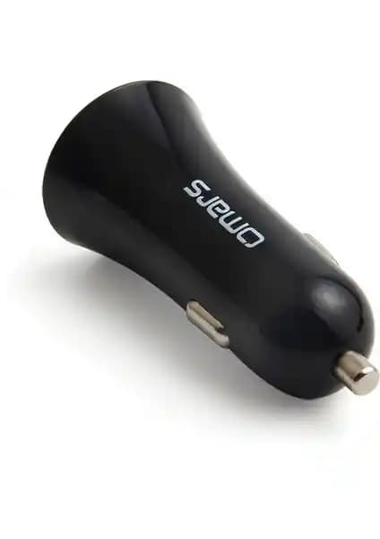 Omars 2.4A USB Araç Çakmaklık Şarj Cihazı Güvenli ve Hızlı Şarj Çözümü