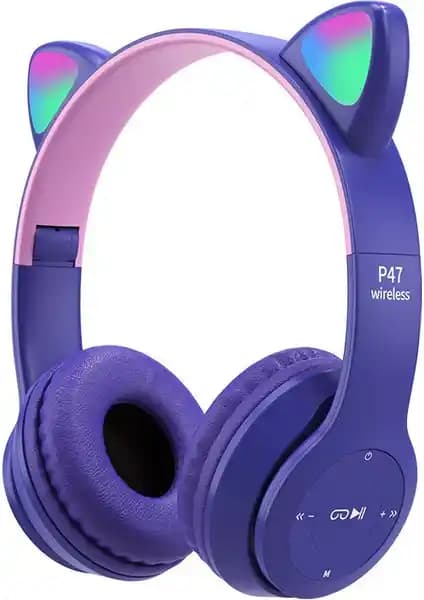 P47M Kedi Kulak Parlayan Bluetooth Kulaklık Yenilikçi Tasarım ve Uzun Pil Süresi ile Öne Çıkıyor