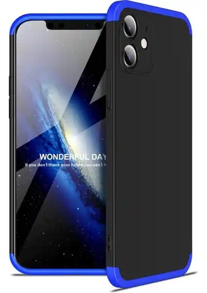 Pilanix Apple iPhone 12 Mini Kılıfı 3 Parça Çift Katmanlı Koruma ve Şık Tasarım
