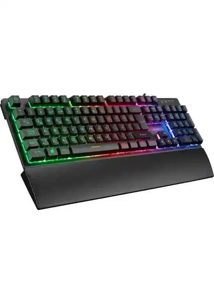 Rampage KB-RX77 Runner Mekanik Oyun Klavyesi Türkçe Q Düzeni ve RGB Aydınlatma