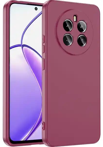 Realme 12 için Kadifeli İç Yüzeyli Lansman Kapak: Şık ve Dayanıklı Telefon Koruma Çözümü