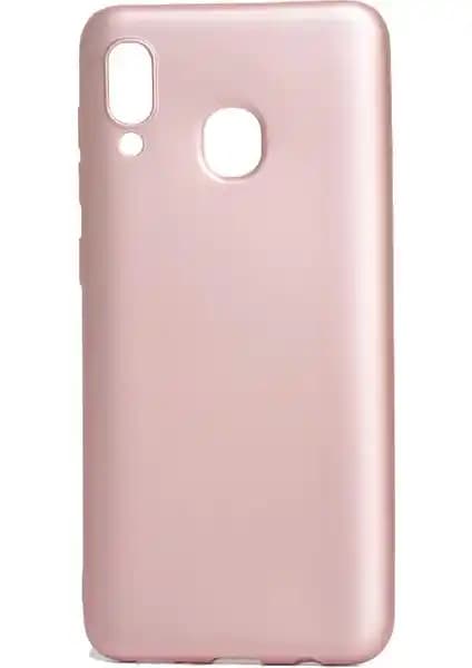 Samsung Galaxy A20 ve A30 için şık ve dayanıklı Rose Gold silikon kılıf önerileri