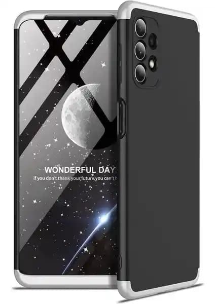 Samsung Galaxy A32 4G için 3 Parça 360 Ays Kapak Güçlü Koruma ve Şık Tasarım