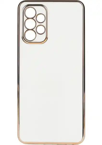 Samsung Galaxy A32 4G için Parlak Kenarlı Silikon Kılıf Şıklık ve Koruma Sunar