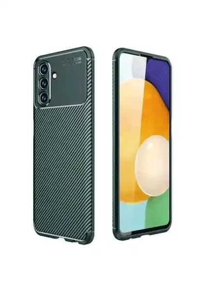 Samsung Galaxy A56 için Karbon Desenli Silikon Kılıf Şıklık ve Koruma Sağlar