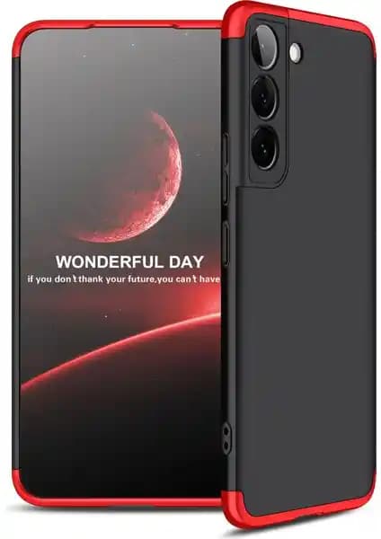 Samsung Galaxy S22 Plus için 3 Parça 360 Ays Kapak Güçlü ve Şık Koruma Çözümü