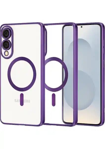 Samsung Galaxy S25 Edge için Magsafe uyumlu şeffaf silikon kılıf detaylı incelemesi