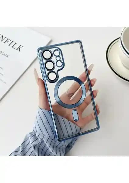 Samsung Galaxy S25 Ultra için Şeffaf Silikon Kılıf Estetik ve Koruma Sunar