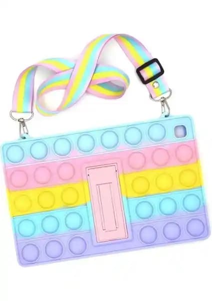 Samsung Galaxy Tab A8 10.5 Uyumlu Silikon Kılıf Çocuklar ve Seyahatler İçin Güvenli Koruma