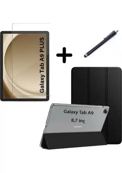 Samsung Galaxy Tab A9 8.7 İnç için Şık ve Güçlü Koruma Kılıf Seti