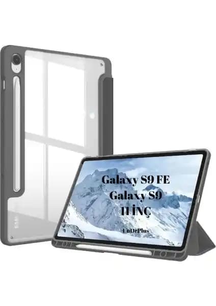 Samsung Galaxy Tab S10 Lite ve S9 FE için şeffaf deri kılıf detaylı inceleme ve kullanım özellikleri