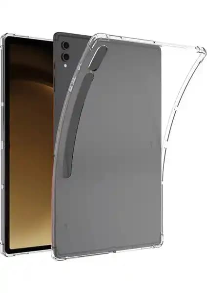 Samsung Galaxy Tab S9 FE+ Plus 12.4 inç için şeffaf silikon kılıf incelemesi