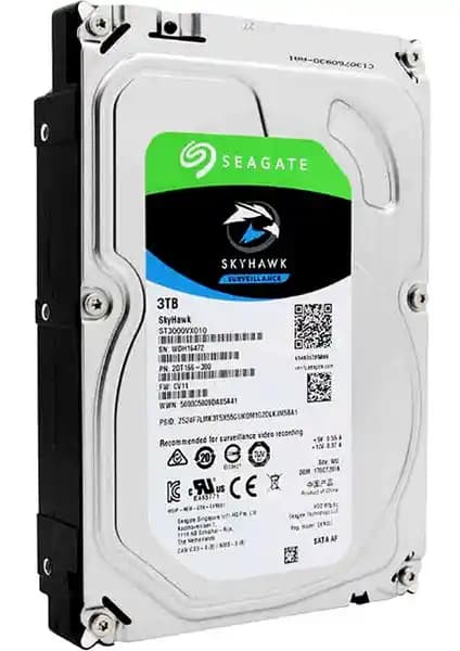 Seagate Skyhawk 3TB Güvenlik Kamerası Diski: Yüksek Kapasiteli ve Güvenilir Depolama Çözümü