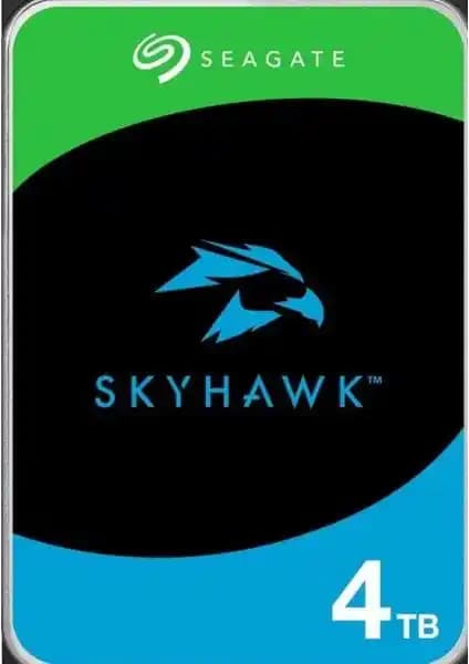Seagate Skyhawk 4TB Güvenlik Kamera Depolama Diski Güçlü ve Güvenilir Çözüm
