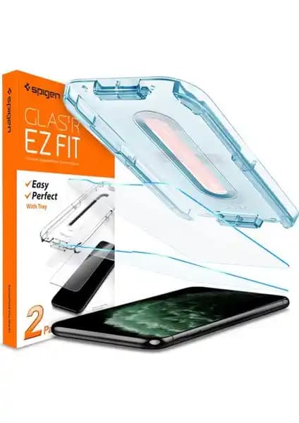 Spigen iPhone 11 Pro Max Cam Ekran Koruyucu İnce ve Güvenilir Koruma Sağlar
