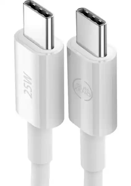 Subzero Type-C 25W Destekli Kısa Kablo ile Hızlı Şarj ve Veri Aktarımı