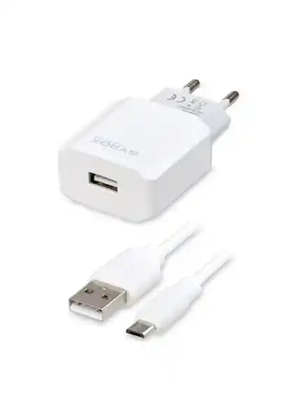 Syrox Micro USB Şarj Cihazı 2.6A Adaptör ile Hızlı ve Güvenilir Şarj Çözümü