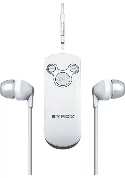 Syrox MX13 Bluetooth Kulak İçi Kulaklık: Yüksek Ses Kalitesi ve Uzun Pil Ömrü ile Günlük Kullanım