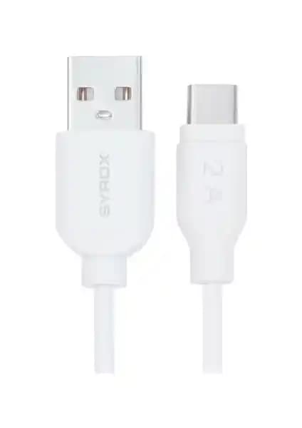 Syrox Type-C Data ve Şarj Kablosu: Günlük Kullanım İçin Güvenilir ve Dayanıklı Çözüm