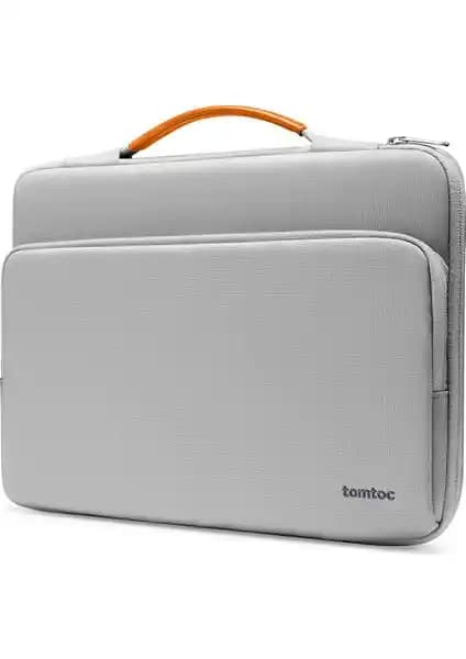 Tomtoc A14D3G4 13.5-14 İnç Gri Notebook El Çantası Günlük Kullanım İçin Güvenilir ve Şık Tasarım