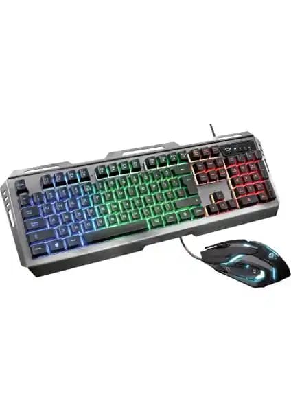 Trust 22895 GXT845 Tural Türkçe Q Oyuncu Klavye Mouse Seti Detaylı İnceleme ve Özellikleri