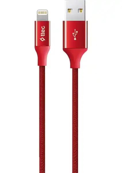 Ttec AlumiCable iPhone Uyumlu Şarj Kablosu: Dayanıklı ve Yüksek Performanslı Tasarım