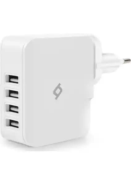Ttec Quattro 4 USB Seyahat Şarj Cihazı: Çoklu Cihaz Şarj ve Güvenlik Özellikleri