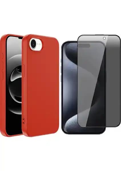 Vendas Apple iPhone 16E Uyumlu Kılıf ve Ekran Koruyucu Seti Şıklık ve Koruma Sunar