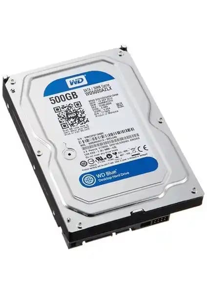 WD Blue 500GB 7200RPM SATA 3.0 Masaüstü Sabit Diskleri için Güçlü ve Güvenilir Depolama Çözümü