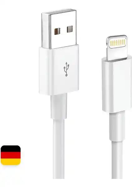 Woyax by Deji iPhone Lightning Şarj ve Veri Aktarım Kablosu Günlük Kullanım İçin Uygun