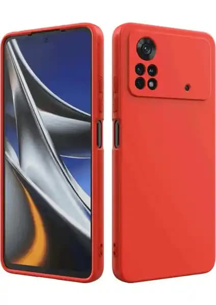 Xiaomi Poco X4 Pro 5G için Güçlü Koruma ve Şık Tasarım Sunan Silikon Kılıfı