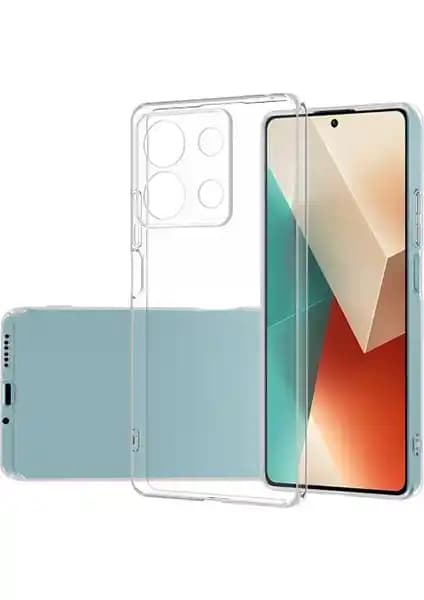 Xiaomi Redmi Note 13 Pro 5G için Şeffaf Silikon Kılıf: Estetik ve Koruma Bir Arada