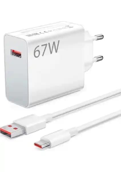 Xmart 67W Type-C Hızlı Şarj Seti Xiaomi Mi 14 Ultra ve Diğer Cihazlar İçin Güç ve Güvenlik