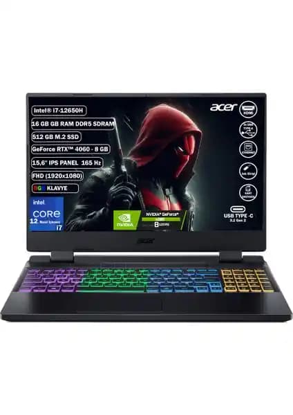 Acer Nitro 5 AN515: Güçlü İşlemci ve Ekran Özellikleriyle Yüksek Performanslı Oyun Bilgisayarı