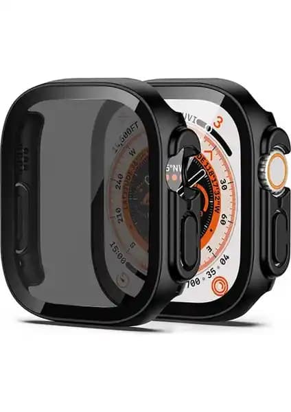 AktarMobile Apple Watch Ultra 49 mm Uyumlu Gizli Ekran Koruyucu ve Kasa Koruma Çözümü