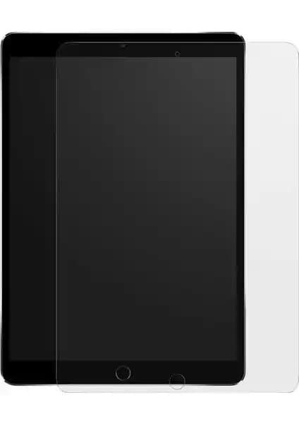 Apple iPad 10.2 8. Nesil için Kırılmaz Cam ve Kağıt Hissi Ekran Koruyucu