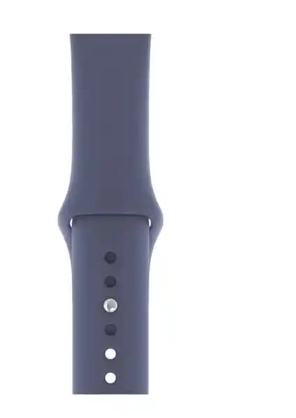 Apple Watch Seri 1-8 ve SE için 38mm ve 40mm Silikon Kordonlar ve Bileklikler