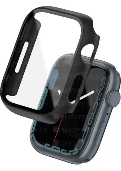Apple Watch Series 9 45 mm için Tam Koruma Sağlayan Full Body Kılıf ve Ekran Koruyucu