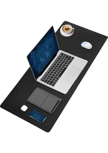 Black Deer PU Deri Mouse Pad: Şık ve Dayanıklı Büyük Boy Masa Matı