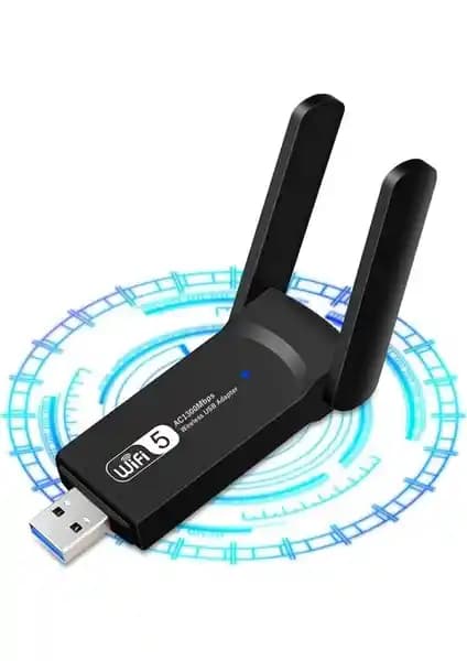 Bonjux AC1300 Mbps Dual Band USB 3.0 Adaptörü ile Güçlü ve Hızlı Kablosuz Bağlantı