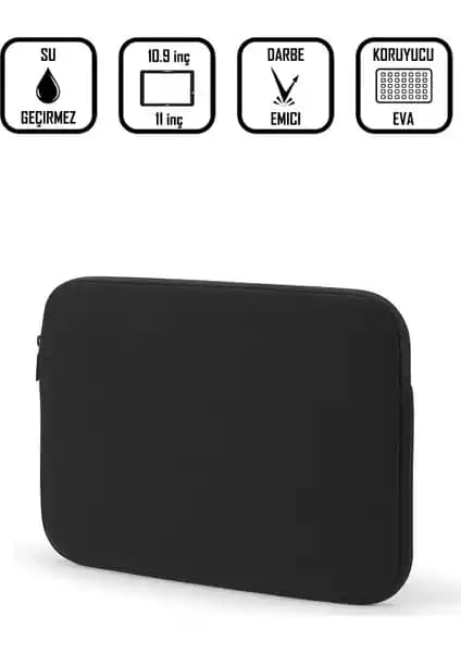 D'Vers 10.1-11.5 İnç Uyumlu Su Geçirmez ve Darbeye Dayanıklı Tablet Kılıfı