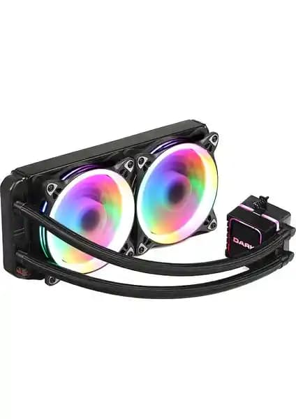 Dark AquaForce W244 Yüksek Performanslı Çevresel RGB Sıvı Soğutma Sistemi