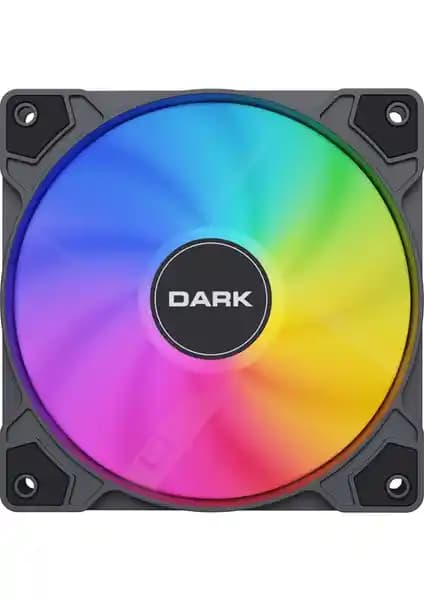 Dark Sessiz 12cm ARGB Kasa Fanı: Yüksek Performans ve Estetik Birlikteliği