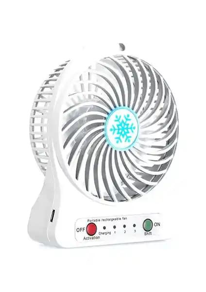 Everest EFN-605 Masaüstü Fan: Taşınabilir, Kablosuz ve Çok Hızlı Soğutma Özelliğiyle