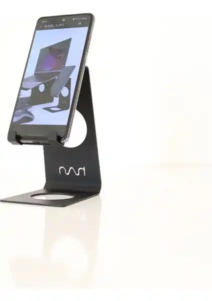 Hansdo Metal Telefon Standı: Ergonomik ve Dayanıklı Tasarım ile Masaüstü Düzeni Sağlar