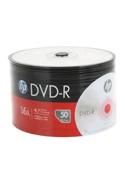 HP DVD-R 16X 50li Spindle: Güvenilir Veri Saklama ve Yedekleme Çözümü