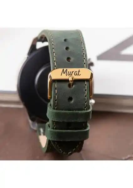 Huawei uyumlu hakiki deri saat kordonu estetik ve kullanışlı tasarımıyla dikkat çekiyor