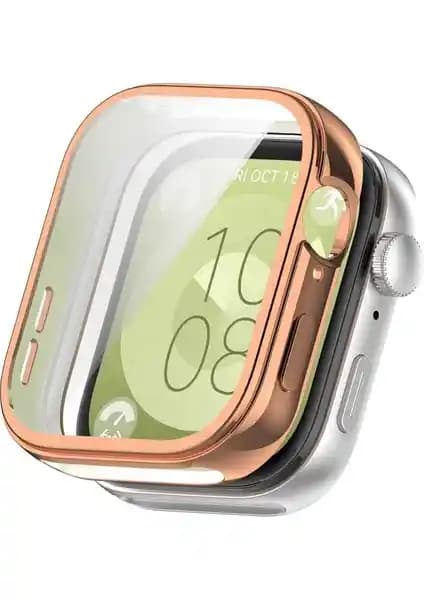 Huawei Watch Fit 3 için Yu<muş>ak Silikon Kasa ve Ekran Koruyucu Ürün İncelemesi
