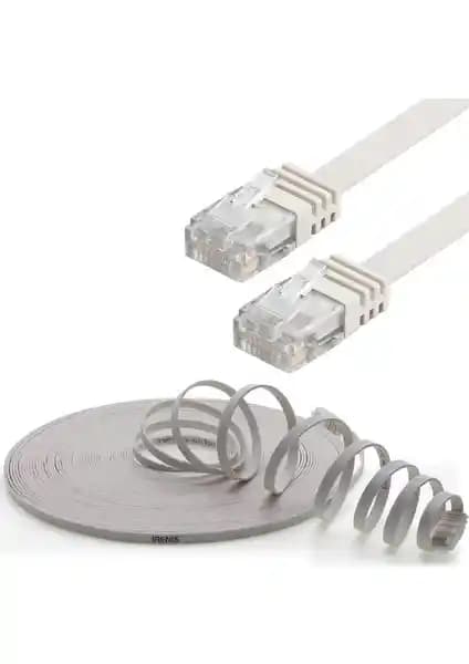 İRENIS CAT6 Yassı Ethernet Kablosu: Yüksek Performans ve Estetik Çözüm